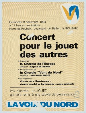Affiche - Concert pour le jouet des autres