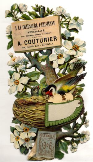 Calendrier - A la chaussure parisienne