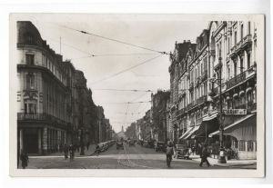 Rue de la Gare, vue sur la gare 