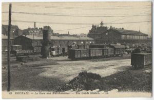 La gare de marchandises