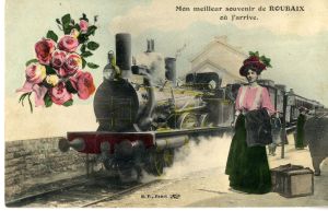 Carte fantaisie de Roubaix 