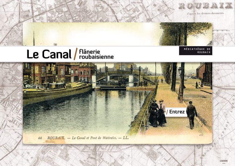 Le canal : flânerie roubaisienne