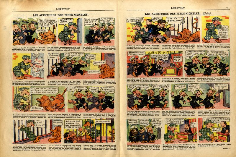 Les aventures des Pieds-Nickelés.- 