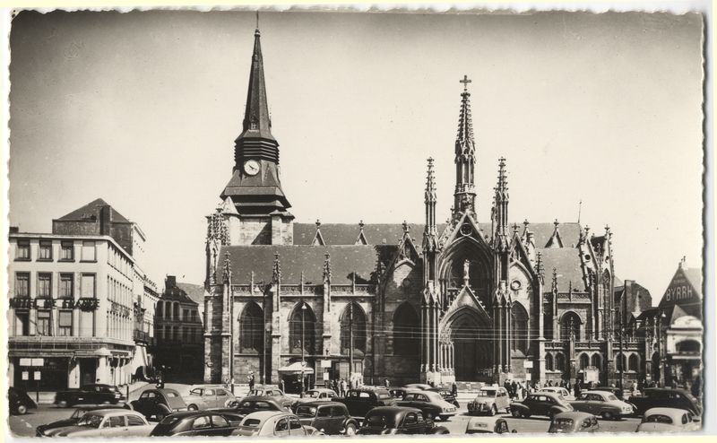 Roubaix : L'église Saint-Martin en 1960