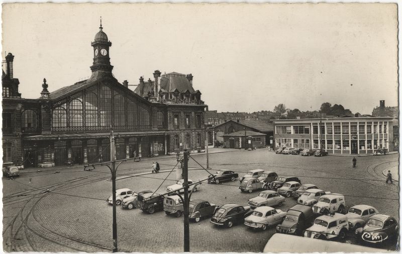 Roubaix : La gare en 1960