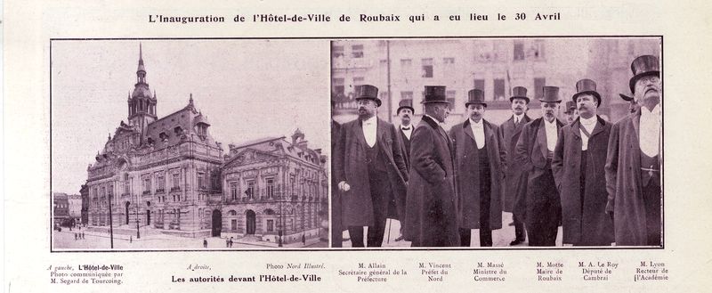 Inauguration de l’hôtel de ville