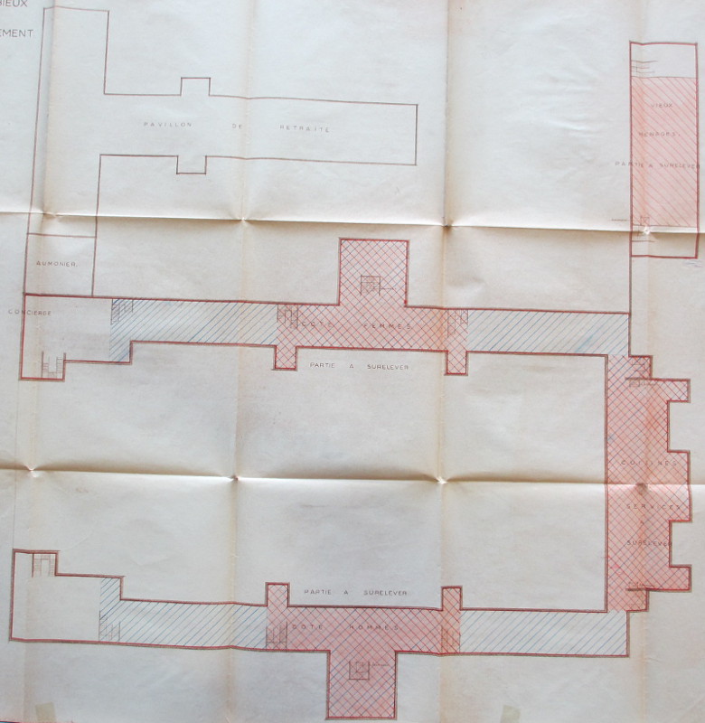 Plan schématique du site