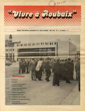 Officiels à l’inauguration de la bibliothèque, 1979