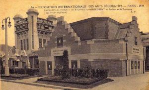 Le pavillon des deux villes à l’exposition des arts décoratifs de 1925 