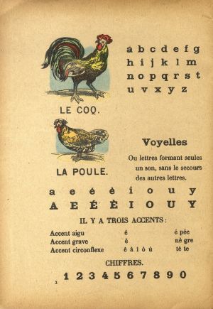 La poule et le coq