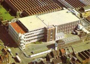 Vue d'ensemble des usines Damart, 1970