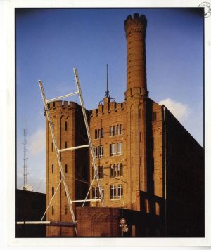 Façade de l'usine Motte-Bossut, 1985