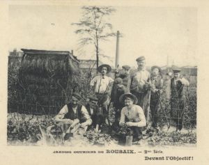 Ouvriers devant l'objectif, 1907