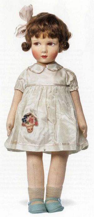 Poupée fillette, 1935