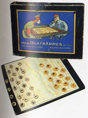 Le quatrarmes, jeu de stratégie entre 1914 et 1918 en France