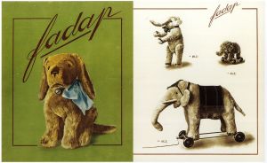 Catalogue Fadap (fabrication artisanale d'animaux en peluche), années 1930
