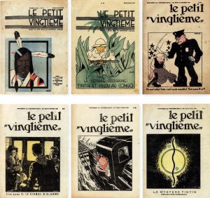 Couvertures du Petit vingtième entre 1930 et 1933