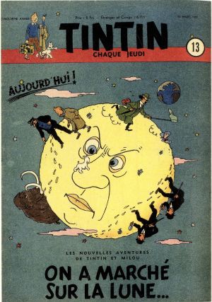 Couverture du journal Tintin du 30 mars 1950
