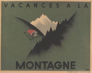 Affiche pour les magasin Au Bon marché, 1933