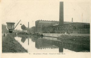 Canal et usine Motte-Bossut