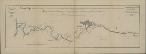 Plan général du Canal : avant-projet, 1848