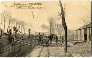 Quai de déchargement de l'Usine de Roubaix-Wattrelos