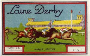 Etiquette de laine Derby