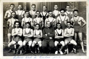 Lutteurs-club de Roubaix, portrait de groupe