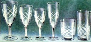 Service de verre, 1969