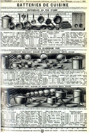 Batteries de cuisine, 1963