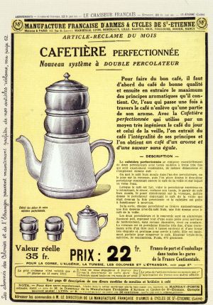 Annonce du Chasseur français, 1931