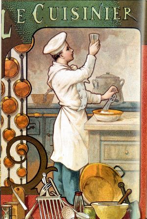 Un cuisinier français en 1899
