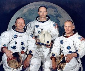 Les trois astronautes américains