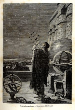 Observations anciennes à l'Observatoire d'Alexandrie