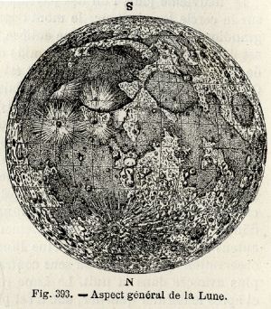 Aspect général de la lune