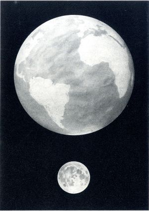 La terre et la lune