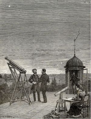 Observation des planètes en 1868