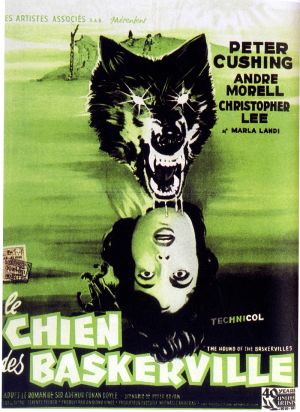 Le chien des Baskerville adapté au cinéma par Terence Fisher en 1959