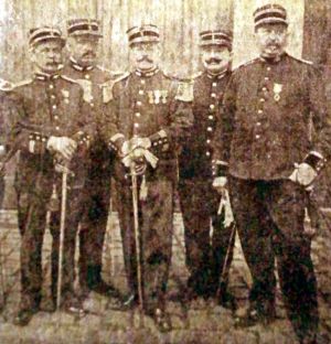 Les sapeurs pompiers de 1911