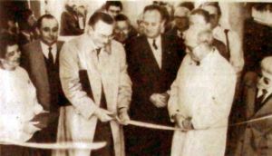 L'inauguration de la résidence en novembre 1988