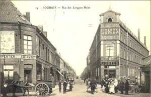 La rue des Longues Haies autrefois