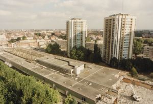 La progression du chantier