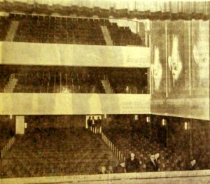 Le théâtre Pierre de Roubaix rénové en 1969