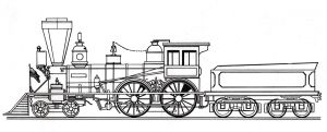 Une locomotive