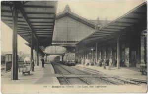 Vue intérieure de la gare