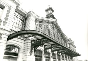 Une vue de la gare