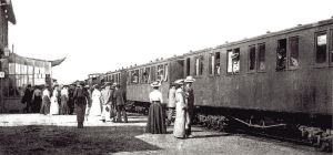 Locomotive sur le départ, 1920