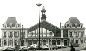 Une vue de la gare