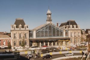 Travaux à la gare de Roubaix