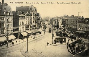 Vue de la place de la gare